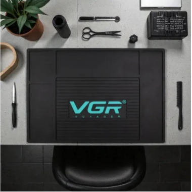 Коврик парикмахерский для рабочих инструментов без магнитов VGR G0045-1K1 Черный