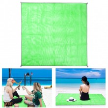 Коврик-подстилка для пикника или моря анти-песок Sand Free Mat 200x200 см Зелёный Коврик-подстилка для пикника или моря анти-песок Sand Free Mat 200x200 см Зелёный