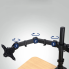 Крепление для двух мониторов настольный кронштейн 15"-30" UKC Z022