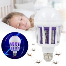 Лампочка ловушка от комаров 2 в 1 с електрошоком 220V светодиодная 15W цоколь E27 Mosquito Killer Лампочка ловушка от комаров 2 в 1 с електрошоком 220V светодиодная 15W цоколь E27 Mosquito Killer