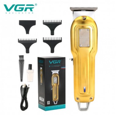 Машинка для стрижки волос триммер VGR V-919 триммер для бороды  с USB зарядкой