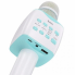 Микрофон с караоке, Bluetooth, AUX, 1200 мАч, HOCO BK5 Cantando, Голубой