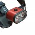 Мощный Налобный фонарь 2128-2T6 фонарик зарядка Type C 1 режим Красный