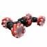 Машина на радиоуправлении UD 2219 A масштаб 1:18, роликовые колеса, акум.3,7V, пульт 2,4G, свет, 2 способа управления, пульт и браслет Красная