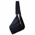 Мужская сумка Cross Body 4634 Мессенджер антивор на плечо рюкзак слинг Чёрная