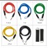 Набор эспандеров для фитнеса Power Bands 5 резиновых жгутов
