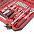 Набор инструментов 1/2" & 1/4" 110 ед. INTERTOOL ET-9108