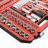 Набор инструментов 1/2" & 1/4" 111ед, IMPACT Cr-V головки удлиненные 15,17,19,21,22 INTERTOOL ET-9111