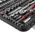 Набор инструментов 1/2" + 1/4", Cr-V, 110 ед., головки: 4-32 мм, биты 35 ед, STORM INTERTOOL ET-8110