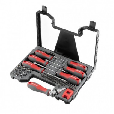 Набор отверток с комплектом насадок 51 ед INTERTOOL VT-3352
