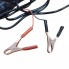 Насос электрический для перекачки дизельного топлива 12V Глянцевый с крокодилами 38мм