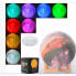 Настольный ночник светильник луна Magic 3D COLOR Moon Light RGB с пультом