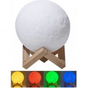 Настольный светильник Magic 3D Moon Light Луна 13 см Белый