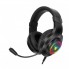 Наушники игровые полноразмерные JEDEL GH248 проводные с микрофоном Чёрные
