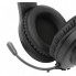 Наушники игровые полноразмерные JEDEL GH248 проводные с микрофоном Чёрные