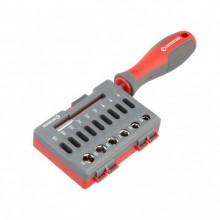 Отвертка с комплектом насадок 16 ед INTERTOOL VT-3345 Отвертка с комплектом насадок 16 ед INTERTOOL VT-3345