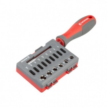 Отвертка с комплектом насадок 16 ед INTERTOOL VT-3345