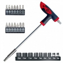 Отвертка Т-образная 25 нас. INTERTOOL HT-0422 Отвертка Т-образная 25 нас. INTERTOOL HT-0422