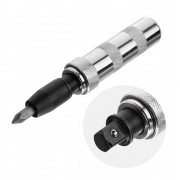 Отвертка ударная с комплектом насадок 6 ед. INTERTOOL HT-0430