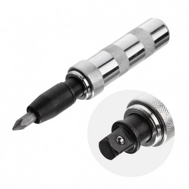 Отвертка ударная с комплектом насадок 6 ед. INTERTOOL HT-0430