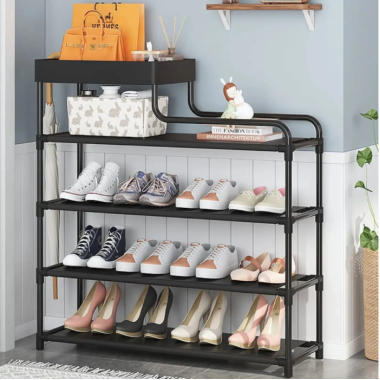 Полка для обуви Multifunctional Storage Shoe Rack 5 полок двухсторонняя