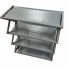 Полка стойка органайзер для обуви на 4 полки Shoe Rack Серая