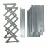 Полка стойка органайзер для обуви на 4 полки Shoe Rack Серая