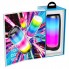 Портативная Bluetooth-колонка HOCO HC8 Pulsating colorful luminous wireless speaker Чёрная