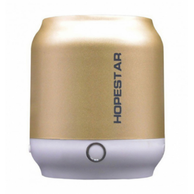 Портативная Bluetooth колонка Hopestar H8 FM, MP3, AUX, TF, USB/microUSB, Handsfree Золотая