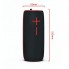 Портативная Bluetooth колонка Hopestar P21 ФМ, MP3, USB Чёрная с красным