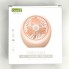 Портативный настольный мини вентилятор Mini Fan DianDi SQ1978A USB Жёлтый
