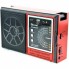 Портативный радио приемник "GOLON" RX-002UAR USB FM Красный