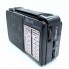 Портативный радио приемник GOLON RX-607AC от сети 220В Чёрный