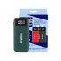 Повербанк-корпус/зарядка Liitokala Lii-MP2, 2x18650-21700, USB-C QC+PD, LCD, Box (Power Bank Case) Зелёный