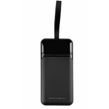 Power Bank GRUNHELM GP-40BQC портативная батарея 40000 mAh быстрая зарядка 22.5W Черный