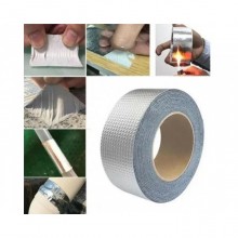 Прочная липкая лента с алюминиевым покрытием, алюминиевый скотч Butyl Self Adhesive 5 м Прочная липкая лента с алюминиевым покрытием, алюминиевый скотч Butyl Self Adhesive 5 м
