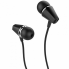 Проводные наушники вакуумные 3.5mm HOCO M34 Honor music с микрофоном 1.2m Чёрные