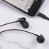 Проводные наушники вакуумные 3.5mm HOCO M60 Perfect Sound Universal с микрофоном 1.2m Чёрные