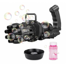 Пулемет из мыльных пузырей, BUBBLE GUN BLASTER машинка для пузырей, генератор мыльных пузырей, пузыремёт Чёрный Пулемет из мыльных пузырей, BUBBLE GUN BLASTER машинка для пузырей, генератор мыльных пузырей, пузыремёт Чёрный