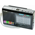 Радиоприёмник колонка с радио FM USB MicroSD Golon RX-6622 на аккумуляторе Чёрный