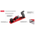 Рубанок металлический 235мм*45мм INTERTOOL HT-0045