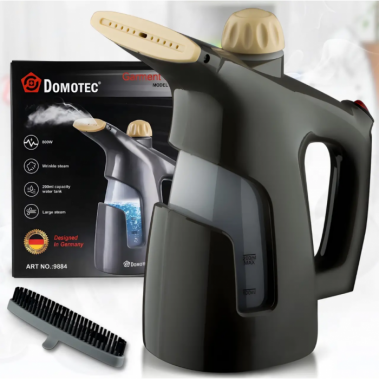 Ручной отпариватель для одежды с резервуаром 200 мл Domotec MS-1161BR 800W