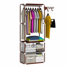 Сборная напольная вешалка для одежды NEW BOXY COAT RACK с полками и крючками Сборная напольная вешалка для одежды NEW BOXY COAT RACK с полками и крючками