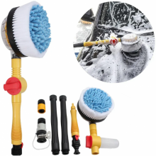 Щетка-насадка для вращающегося шланга Water Blast Cleaner Roto / Насадка для шланга