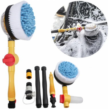 Щетка-насадка для вращающегося шланга Water Blast Cleaner Roto / Насадка для шланга