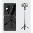Селфи палка штатив тренога для телефона Bluetooth с пультом Selfie Stick K05 Чёрный