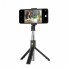 Селфи палка штатив тренога для телефона Bluetooth с пультом Selfie Stick K07 Чёрный