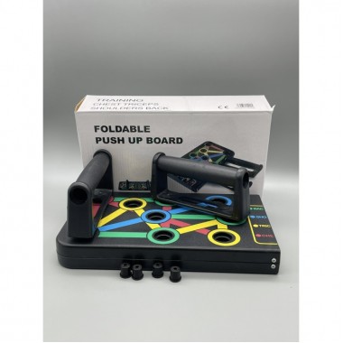 Складная доска для отжиманий Foldable Push Up Board- 14 в 1 упоры для отжиманий