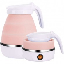 Складной силиконовый электрочайник SmartTech Foldable Kettle 600мл Розовый Складной силиконовый электрочайник SmartTech Foldable Kettle 600мл Розовый