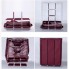 Складной тканевый шкаф, шкаф для одежды Storage Wardrobe 88130 на 3 секции Коричневый